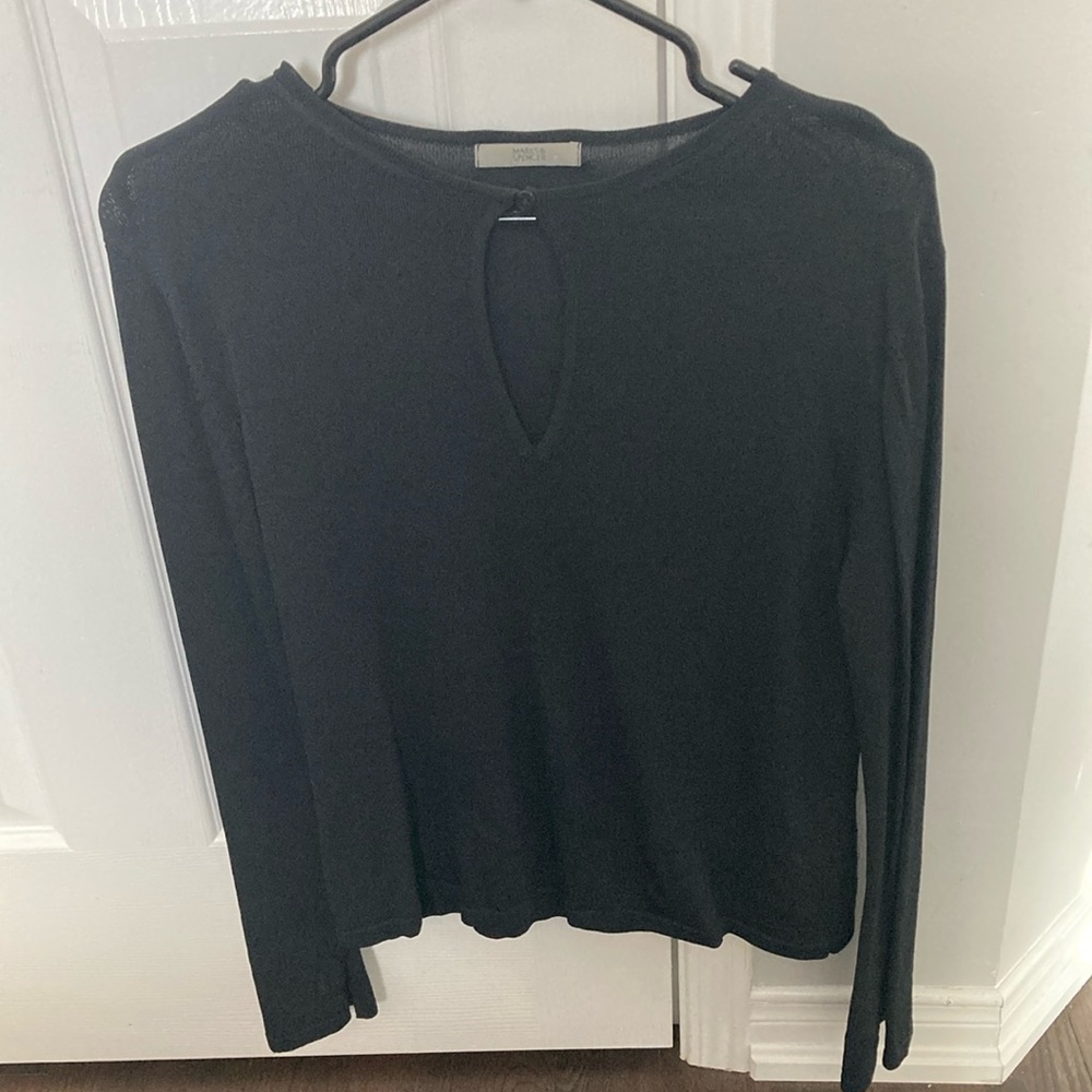 Black top Marks and Spencer size 14 UK